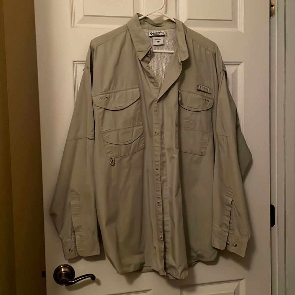 Mens Columbia button up